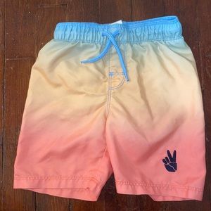 Toddler swim trunks